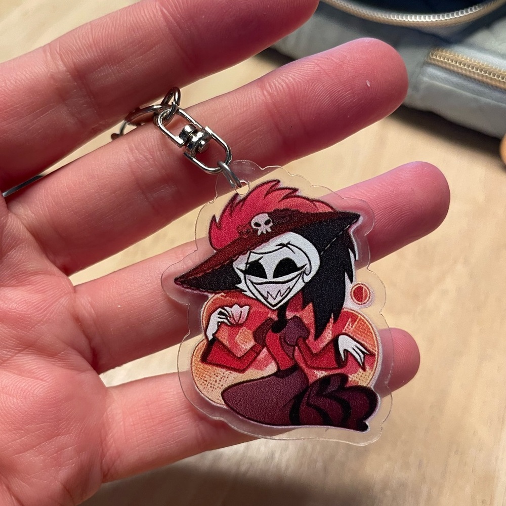 Hazbin Hotel Rosie Acrylic Keychain